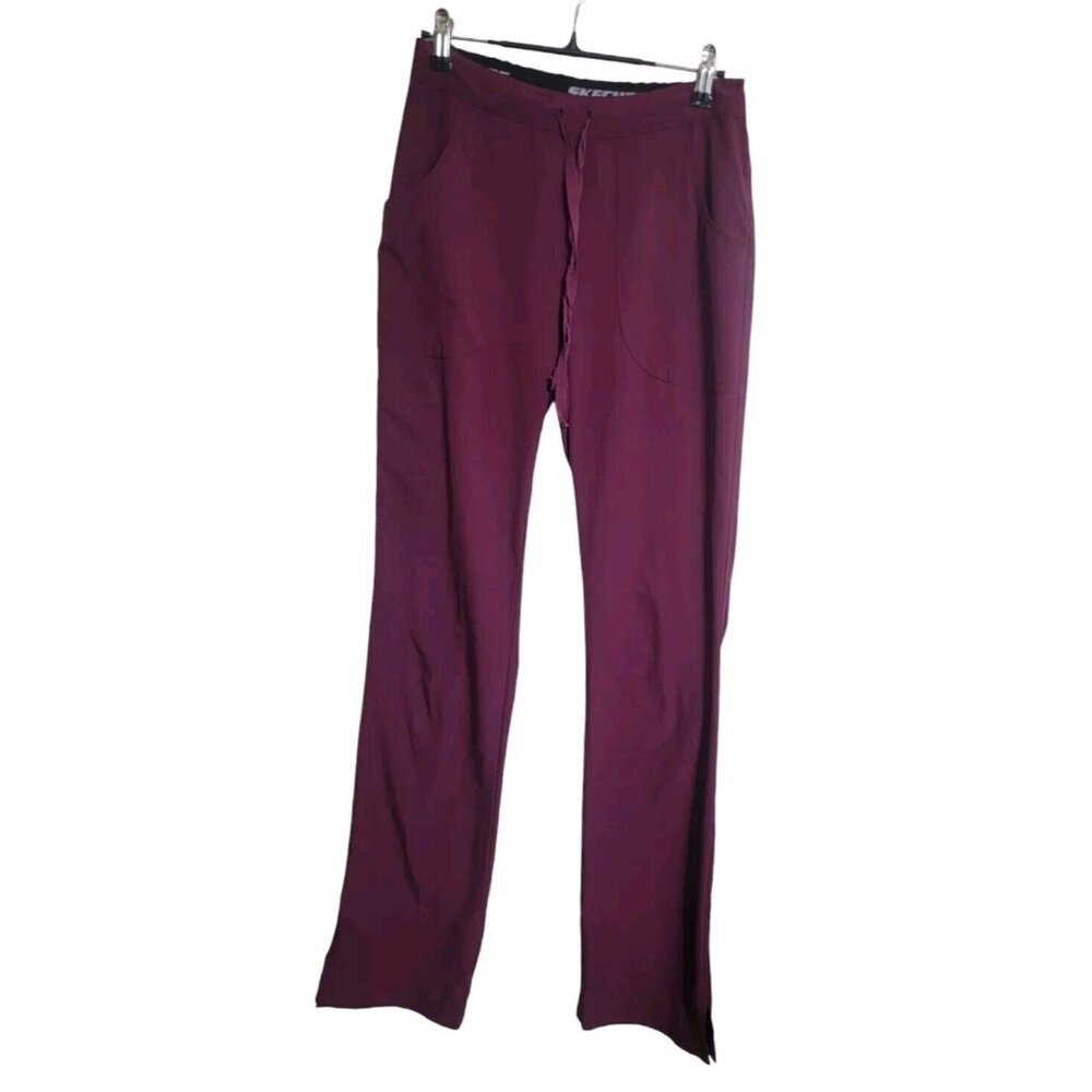 Skechers Pants Womens Xs Maroon Barco Reliance Cargo Scrub Career Sk201t